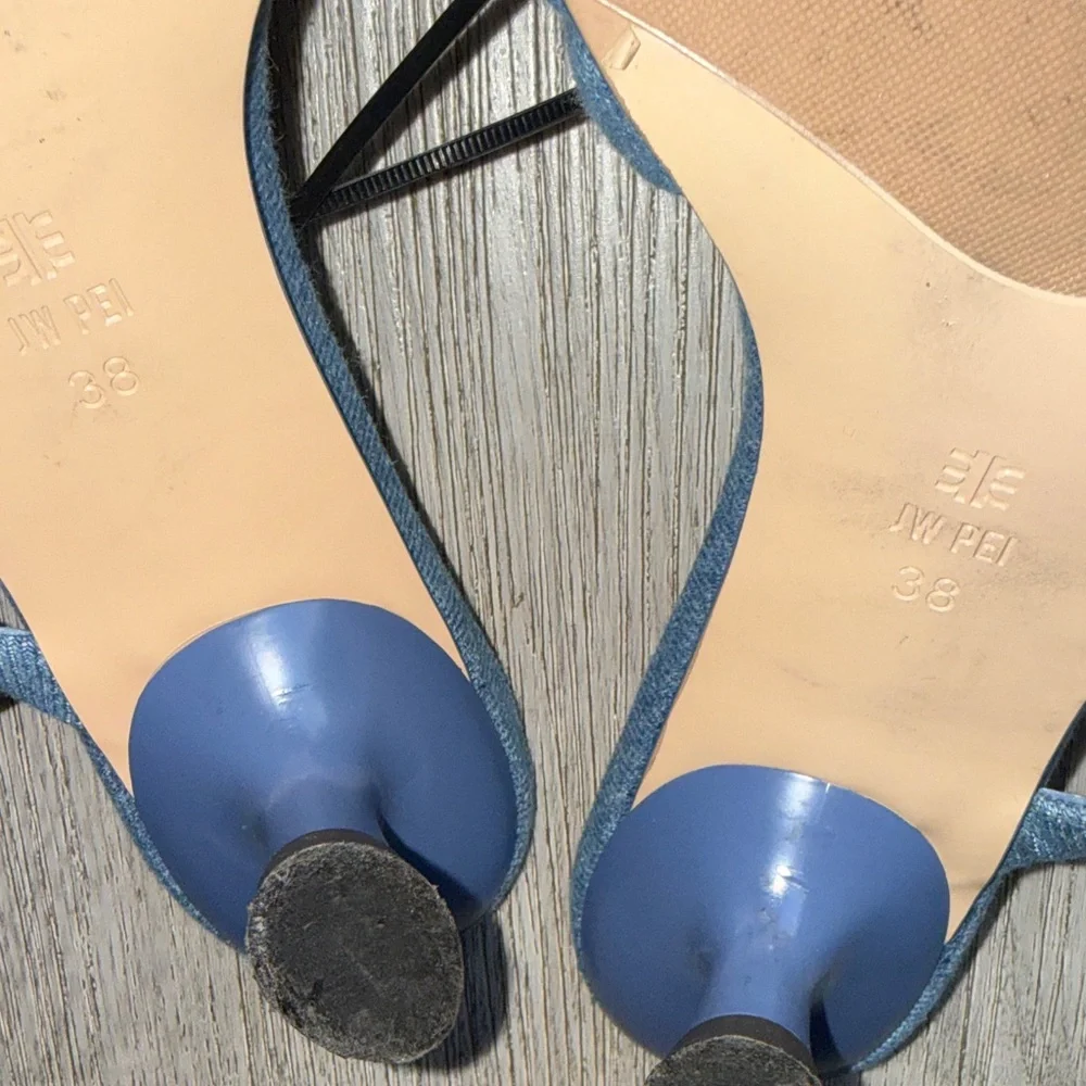 JW PEI Sara Mule Denim - Blue - Picture 12 of 14